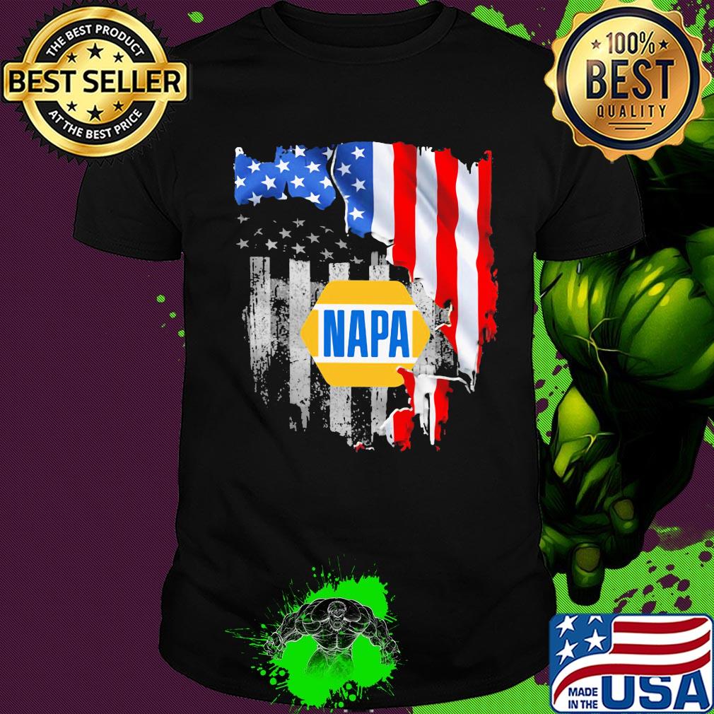 Napa american flag independence day shirt