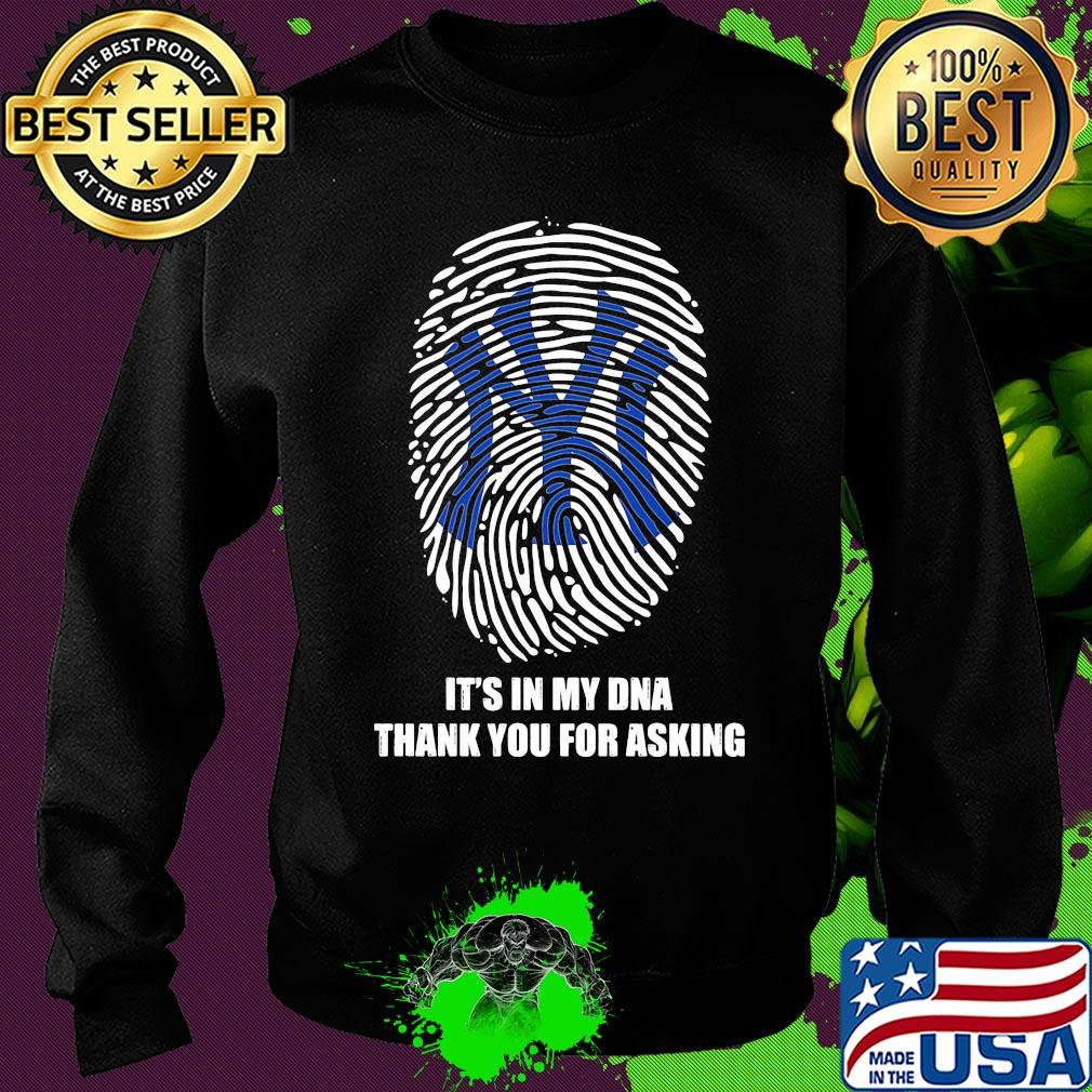 New york giants baseball it's in my dna thank you for asking s Sweater New york giants baseball it's in my dna thank you for asking s Sweater