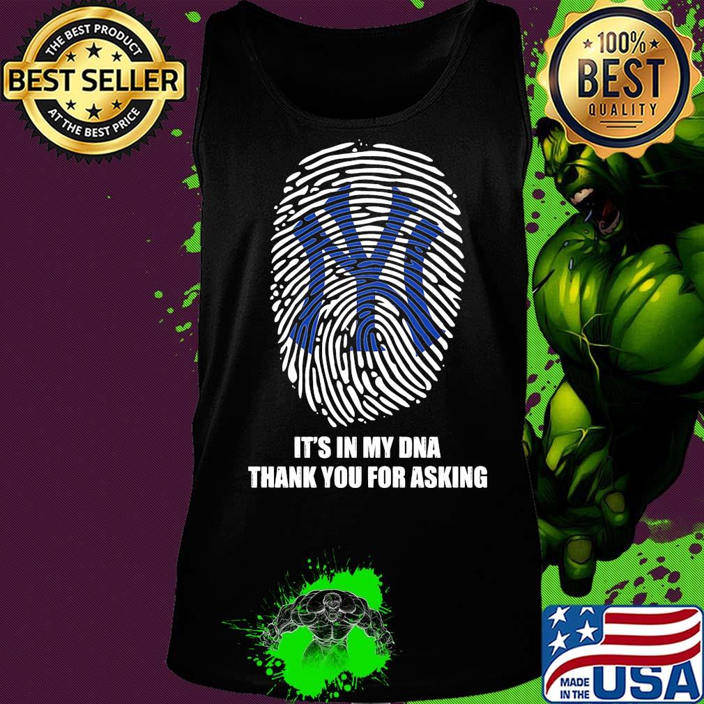 New york giants baseball it's in my dna thank you for asking s Tank top New york giants baseball it's in my dna thank you for asking s Tank top