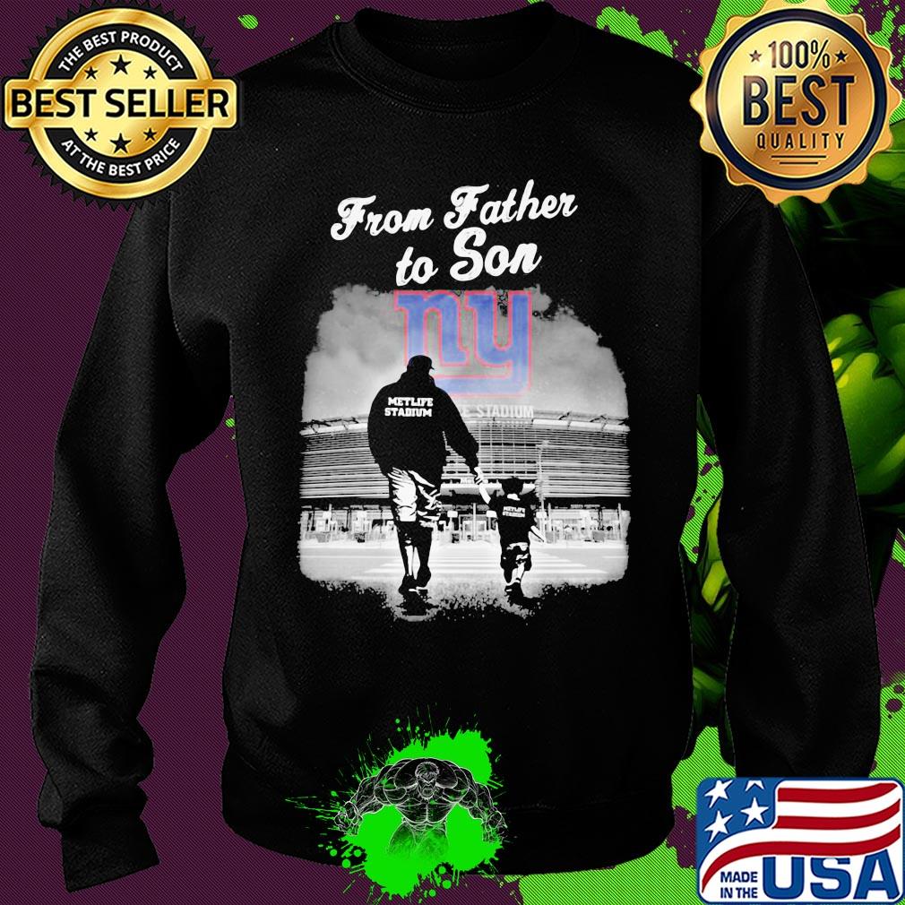 New york giants from father to son metlife stadium happy father's day s Sweater New york giants from father to son metlife stadium happy father's day s Sweater