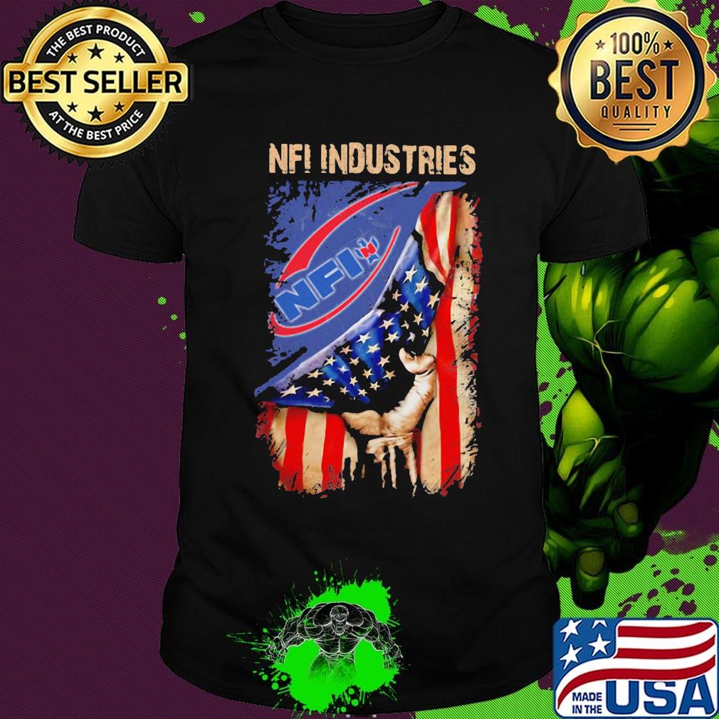 Nfi industries american flag independence day shirt Nfi industries american flag independence day shirt