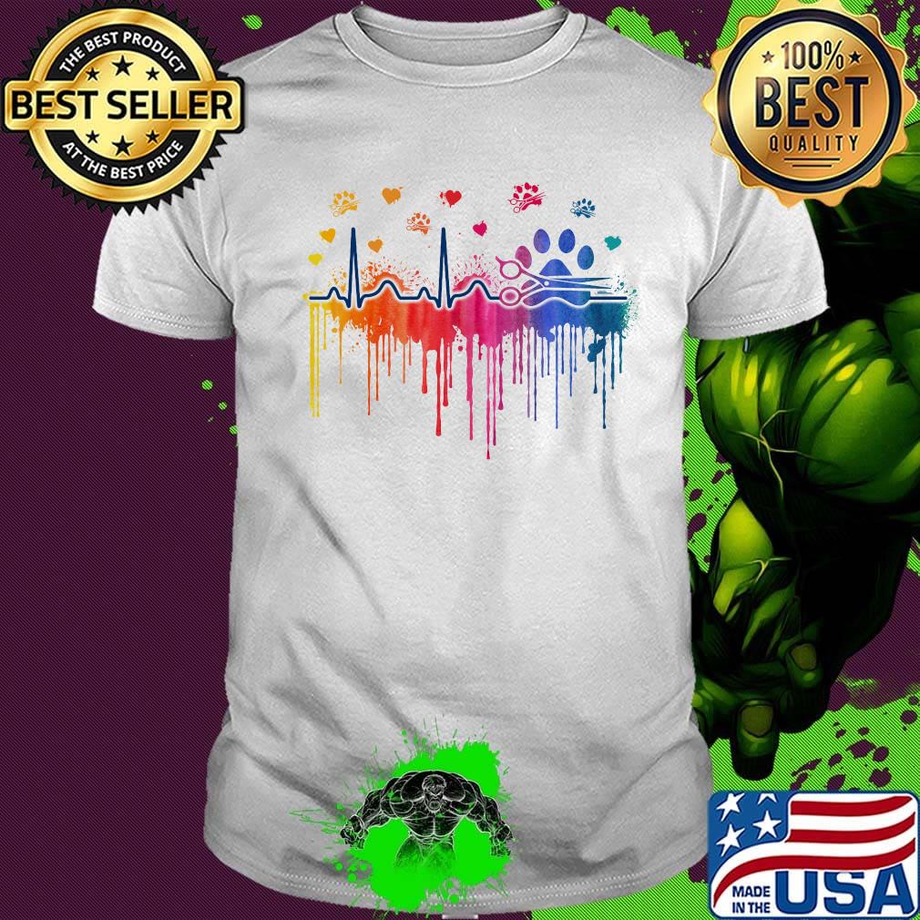 Nice Proud Dog Groomer Color Shirt