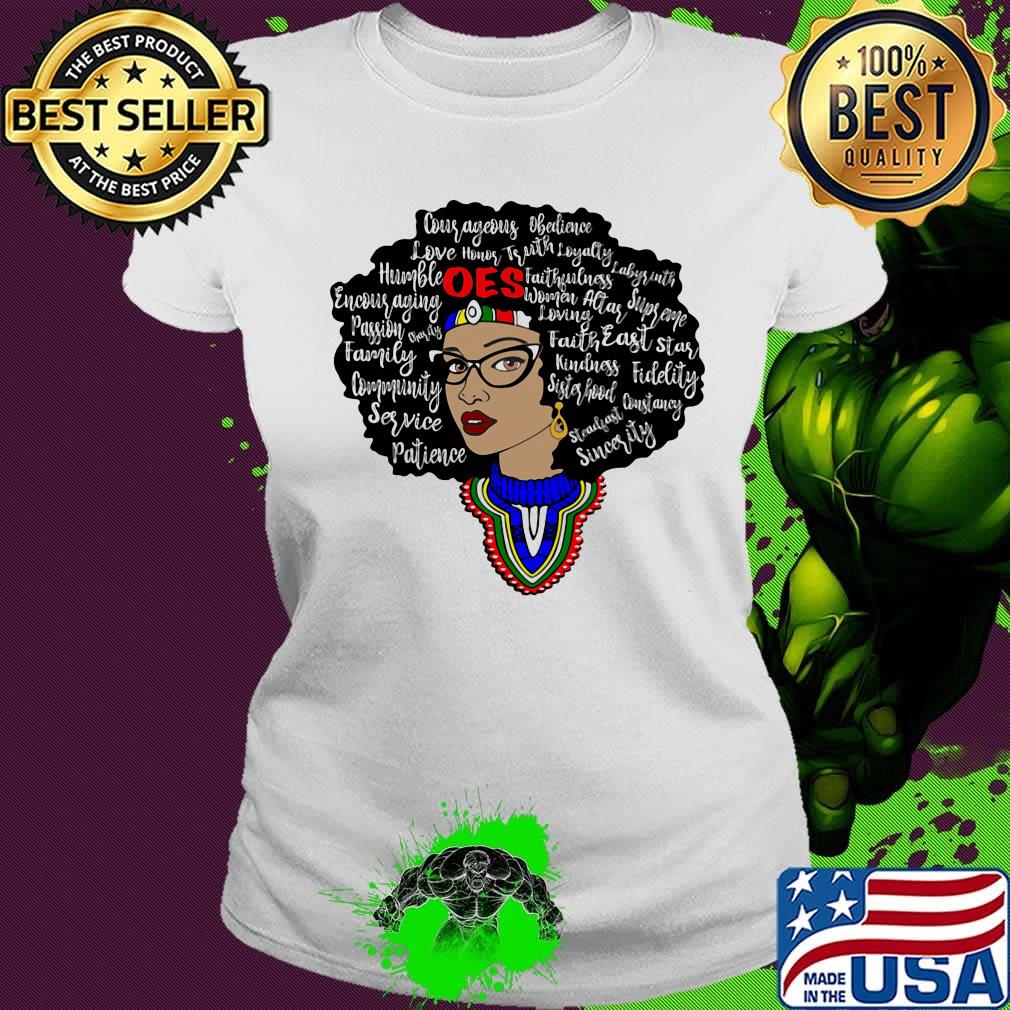 OES Queen Fro Layered SVG Shirt Ladies tee OES Queen Fro Layered SVG Shirt Ladies tee