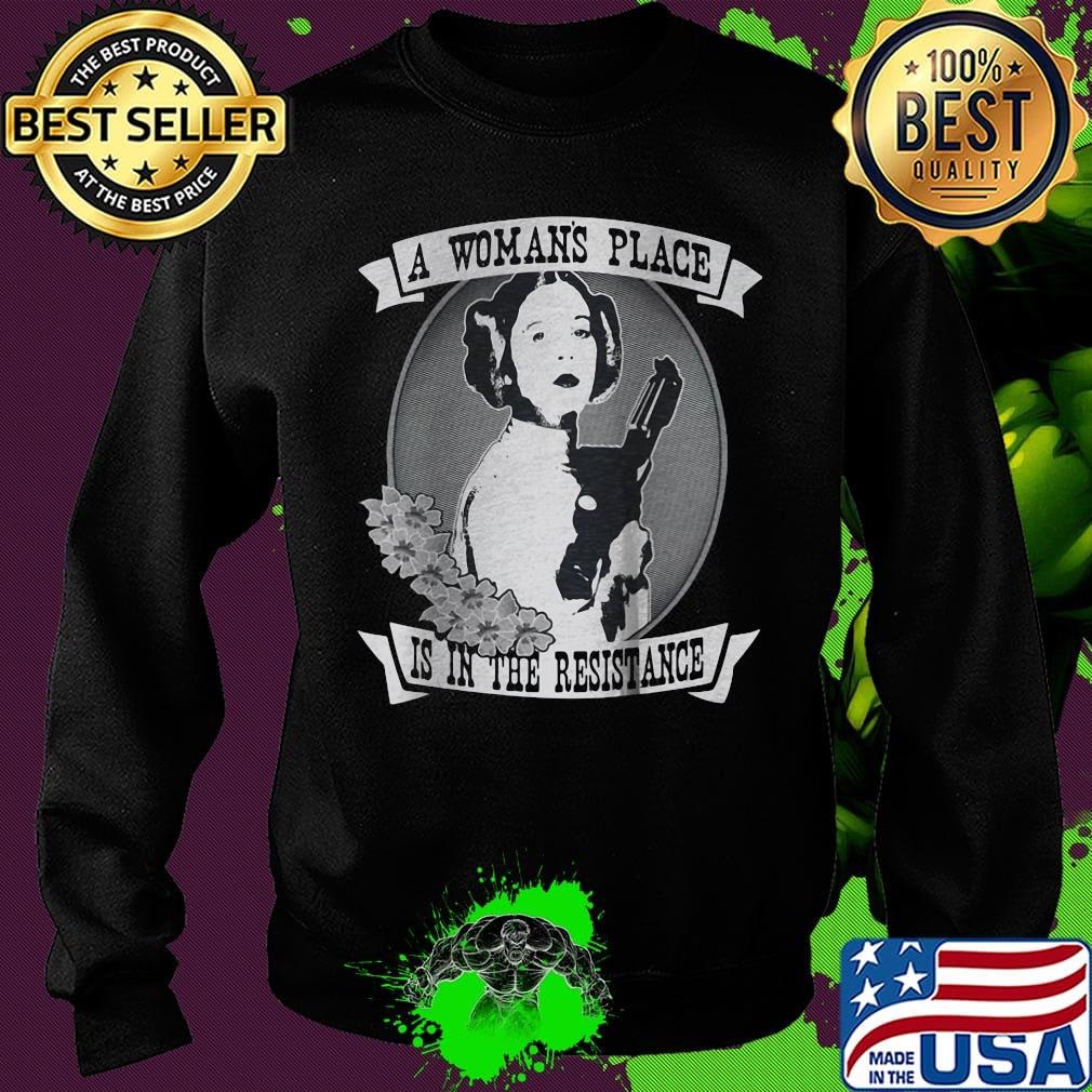 Official A womans place is in the resistance s Sweater Official A womans place is in the resistance s Sweater