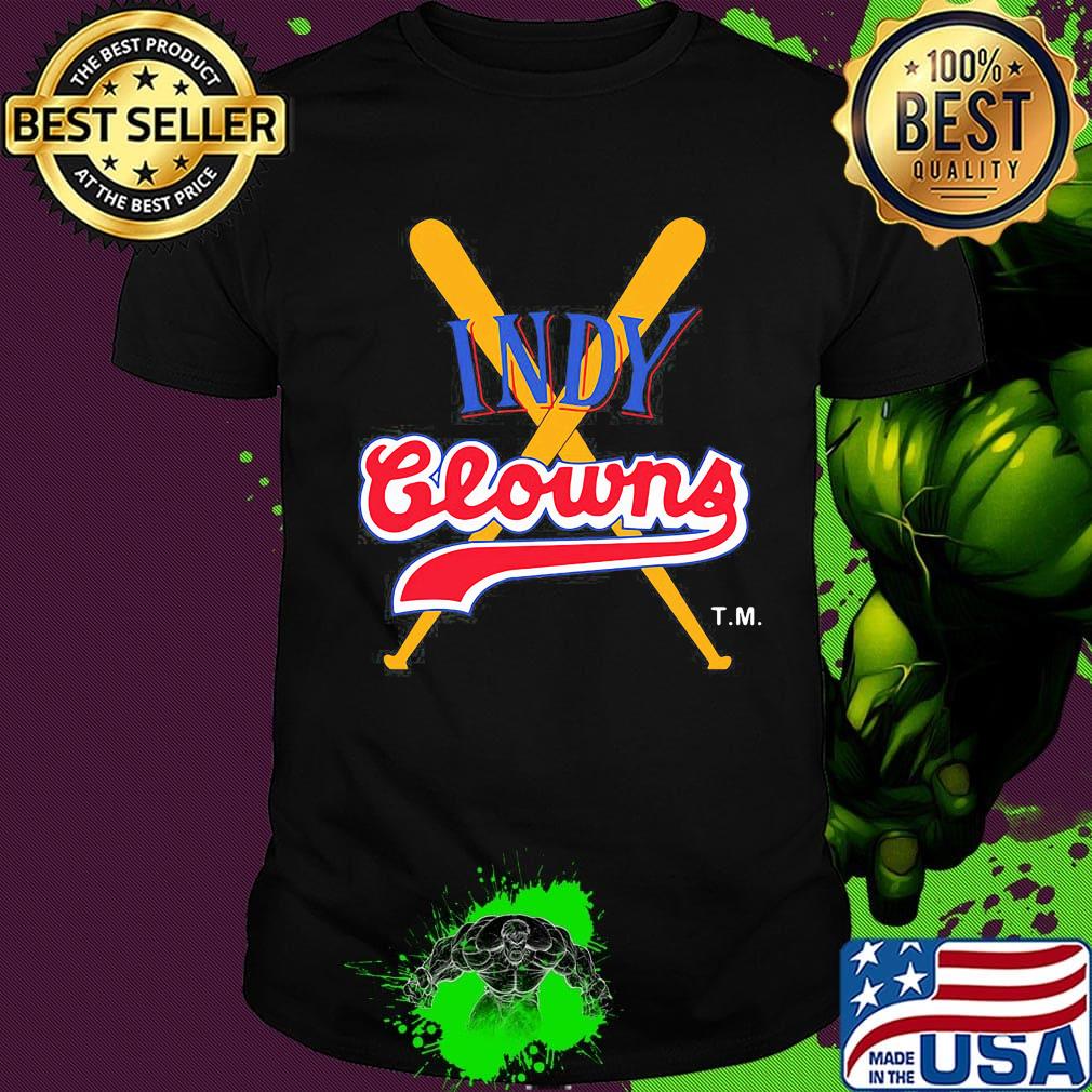 Official baseball indy clowns shirt
