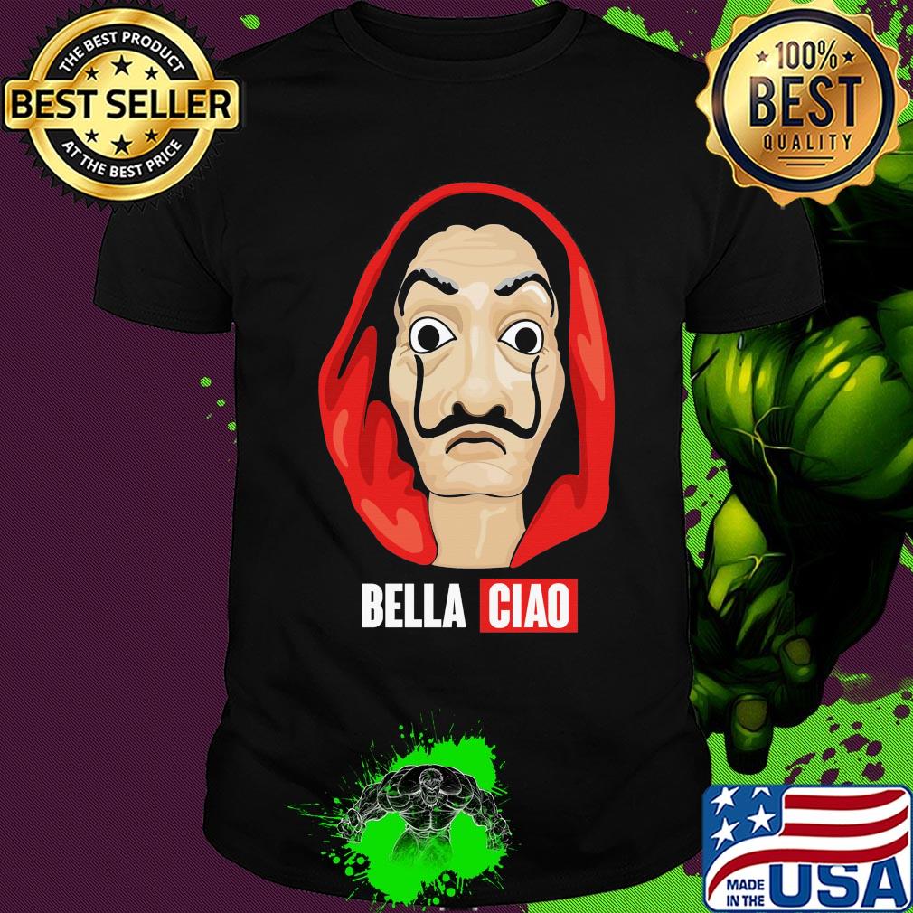 Official bella ciao art shirt
