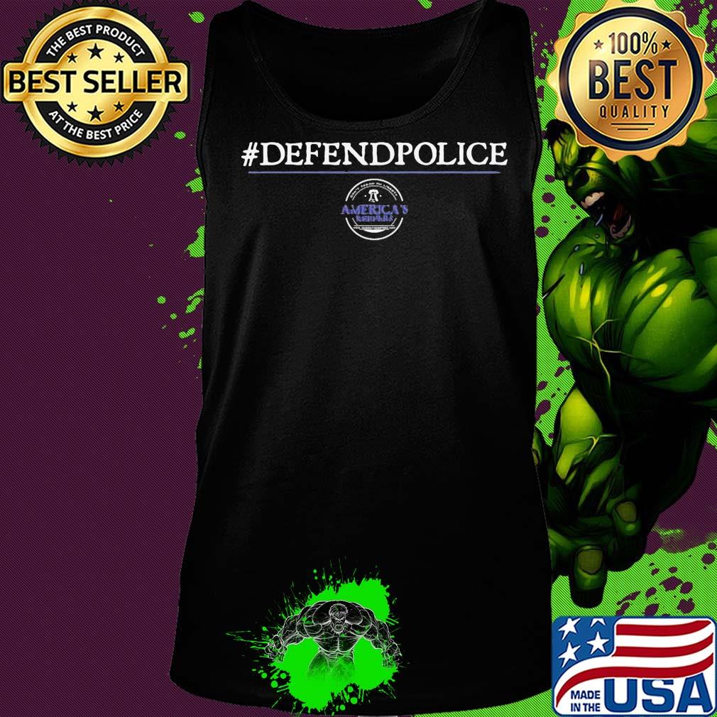 Official Defend police American s Tank top Official Defend police American s Tank top