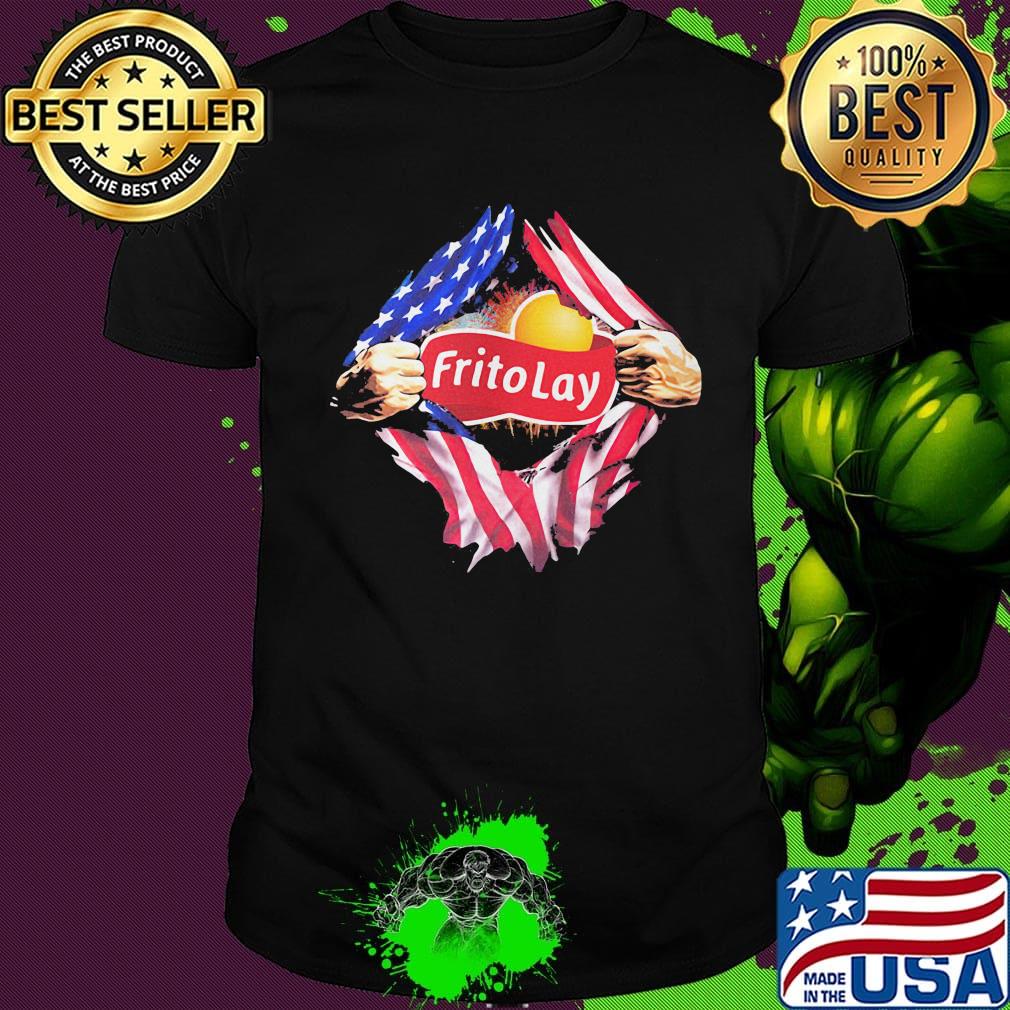 Official Frito Lay American flag independence day shirt