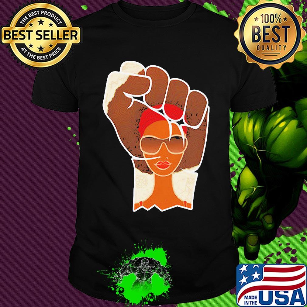 Official juneteenth black woman shirt