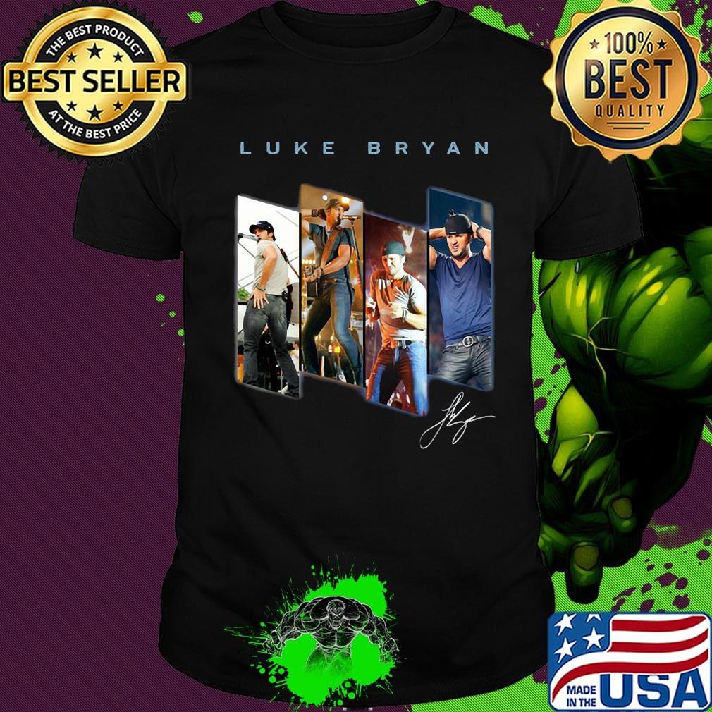 Official Luke Bryan signature shirt