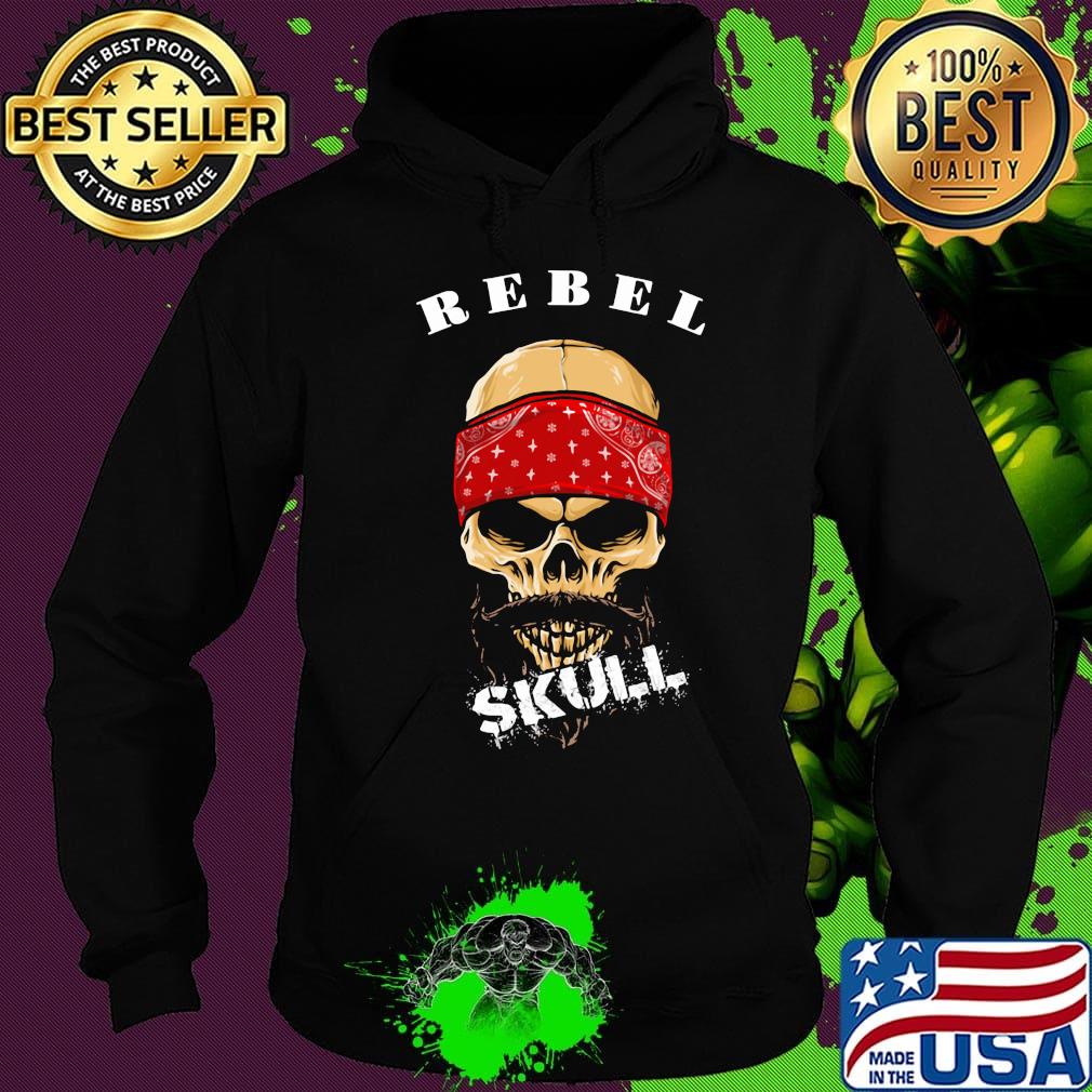 Official rebel skull beard s Hoodie Official rebel skull beard s Hoodie