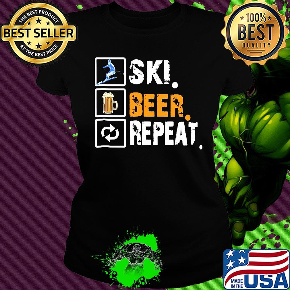 Official Ski beer repear s Ladies tee Official Ski beer repear s Ladies tee