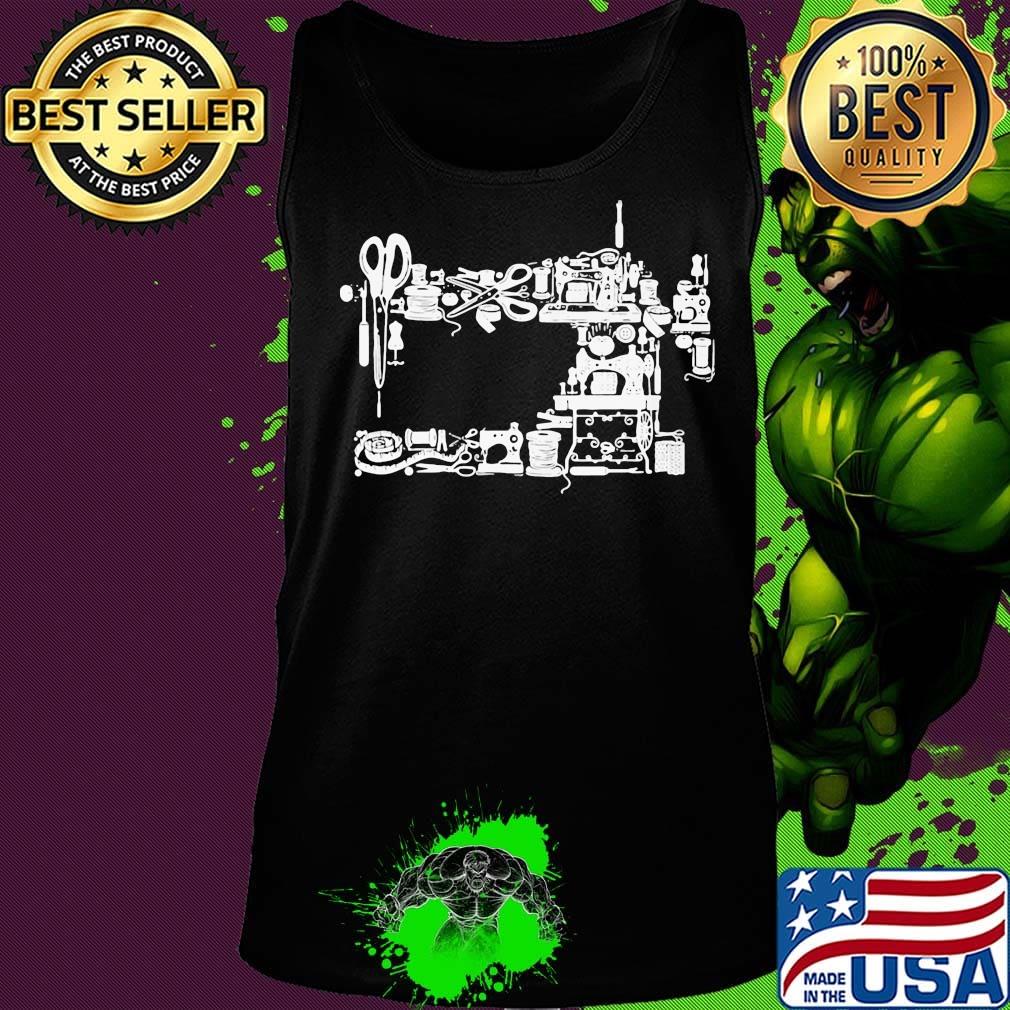 Official Stitching Embroidery Machine Shirt Tank top Official Stitching Embroidery Machine Shirt Tank top