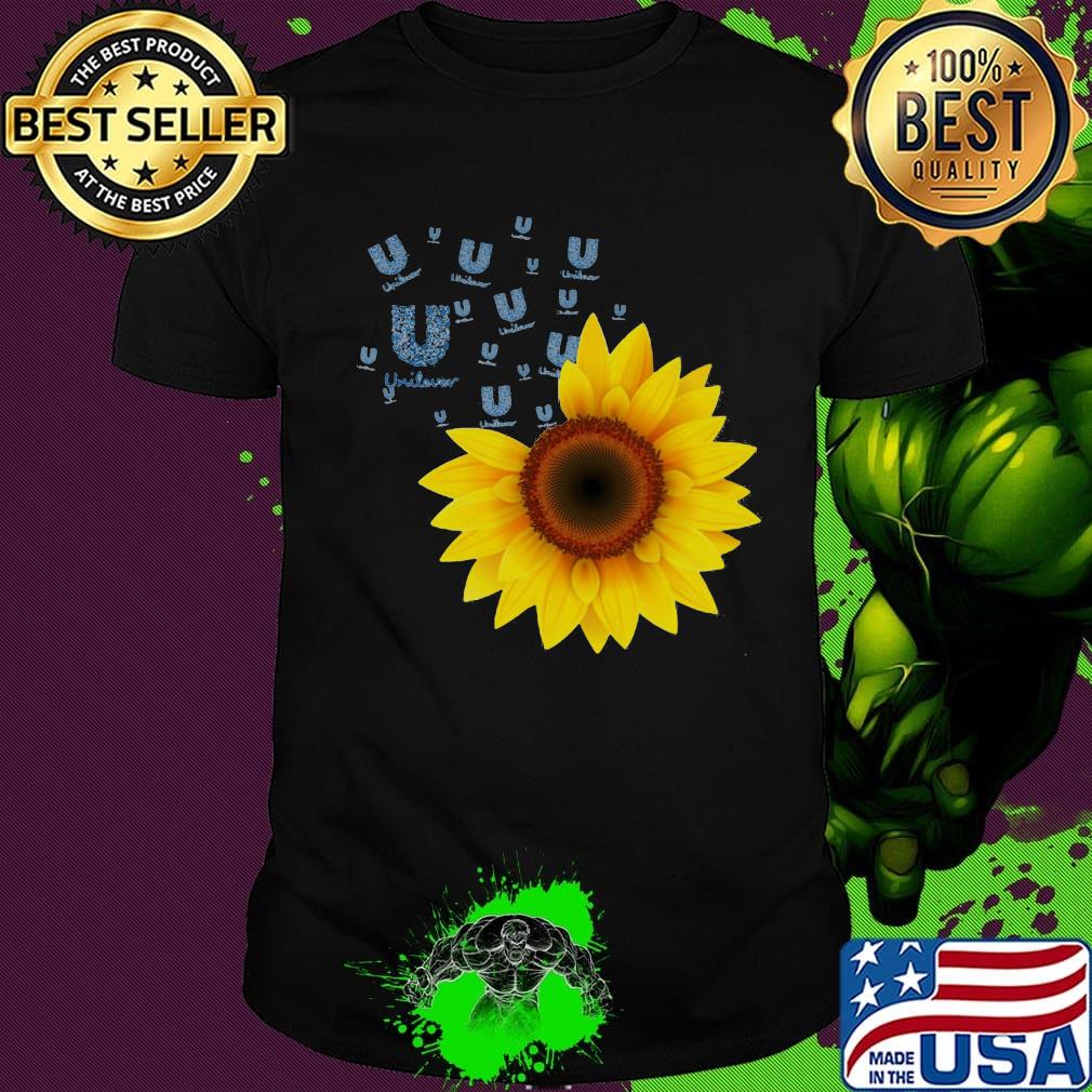 Official sunflower unilever logo shirt