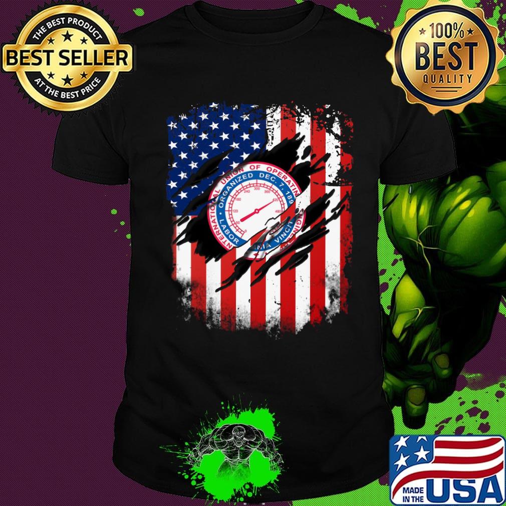 Opera organized dec 7.189 union of operatin American flag shirt