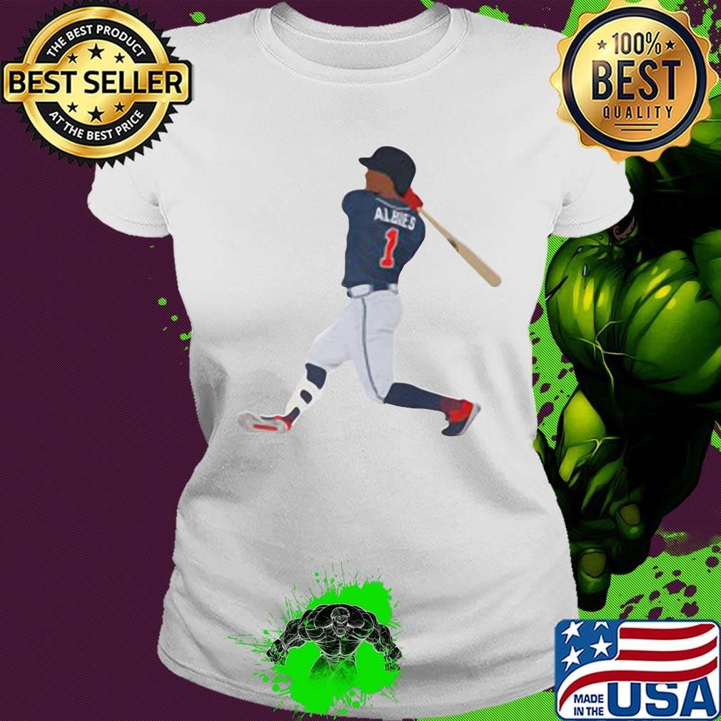 Ozzie albies atlanta braves baseball team player s Ladies tee Ozzie albies atlanta braves baseball team player s Ladies tee
