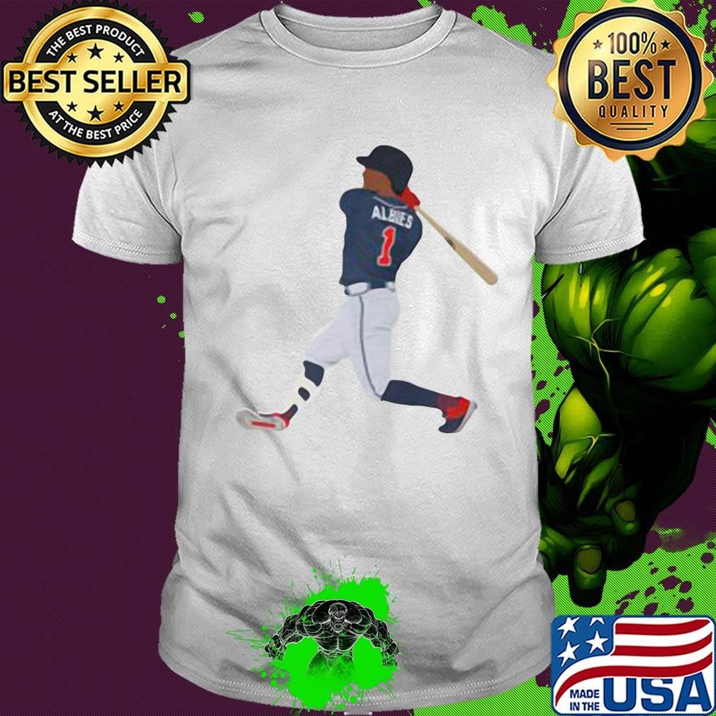 Ozzie albies atlanta braves baseball team player shirt