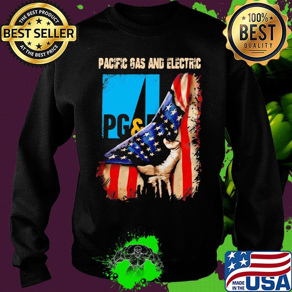 Pacific gas and electric american flag independence day s Sweater Pacific gas and electric american flag independence day s Sweater