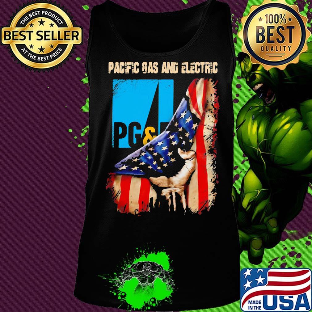 Pacific gas and electric american flag independence day s Tank top Pacific gas and electric american flag independence day s Tank top