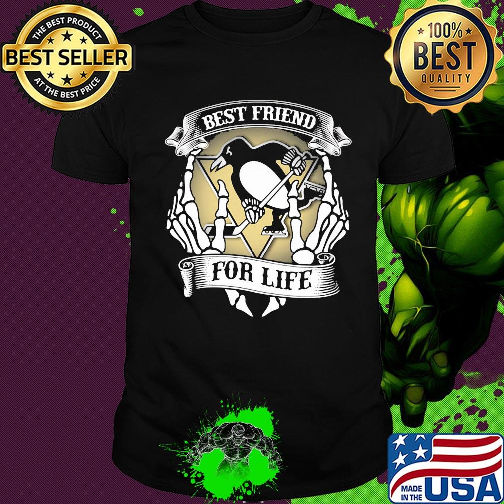 Pittsburgh penguins best friend for life seketon shirt