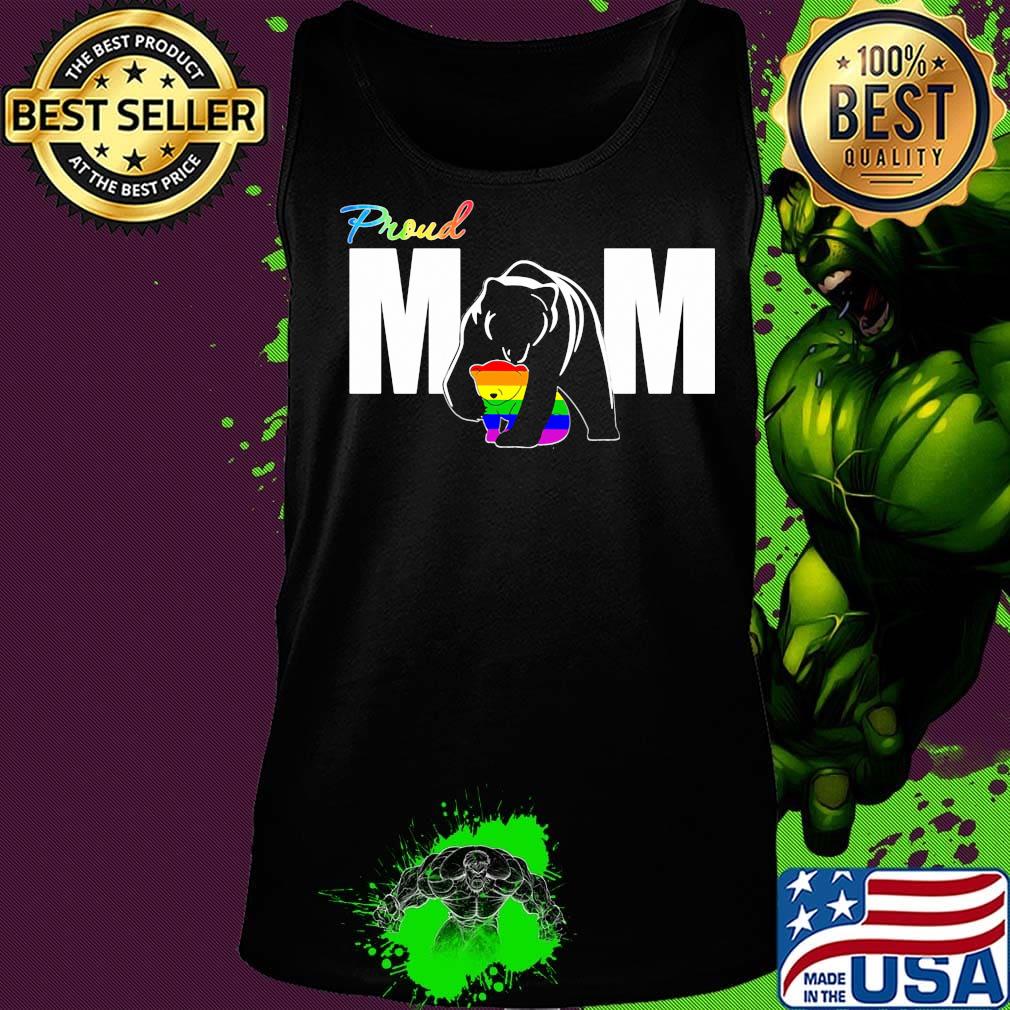 Proud Mom Bear LGBT Pride Shirt Tank top Proud Mom Bear LGBT Pride Shirt Tank top