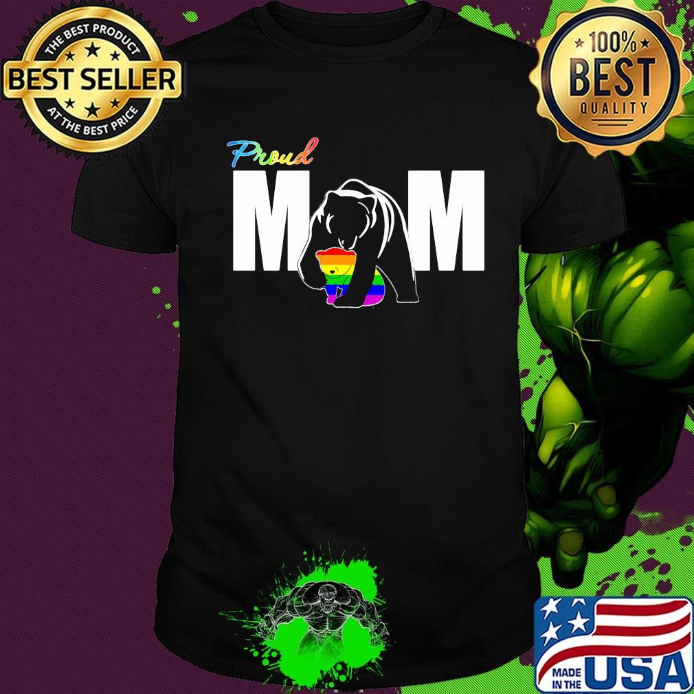 Proud Mom Bear LGBT Pride Shirt Proud Mom Bear LGBT Pride Shirt