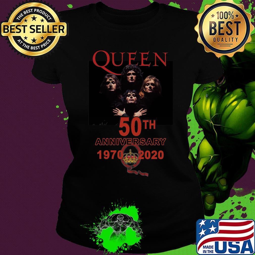 Queen band 50th anniversary 1970 2020 s Ladies tee Queen band 50th anniversary 1970 2020 s Ladies tee