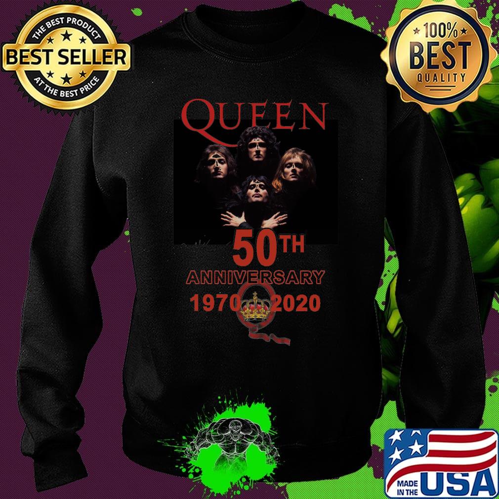 Queen band 50th anniversary 1970 2020 s Sweater Queen band 50th anniversary 1970 2020 s Sweater