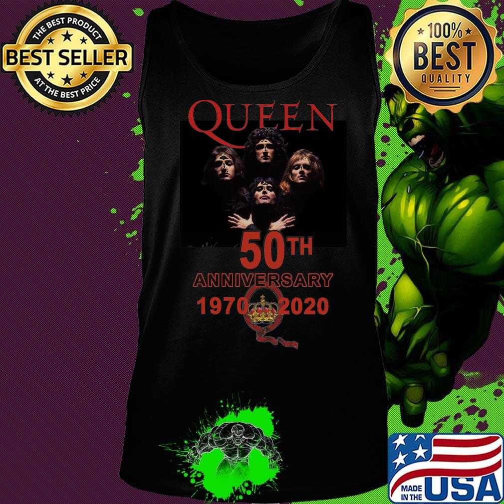 Queen band 50th anniversary 1970 2020 s Tank top Queen band 50th anniversary 1970 2020 s Tank top