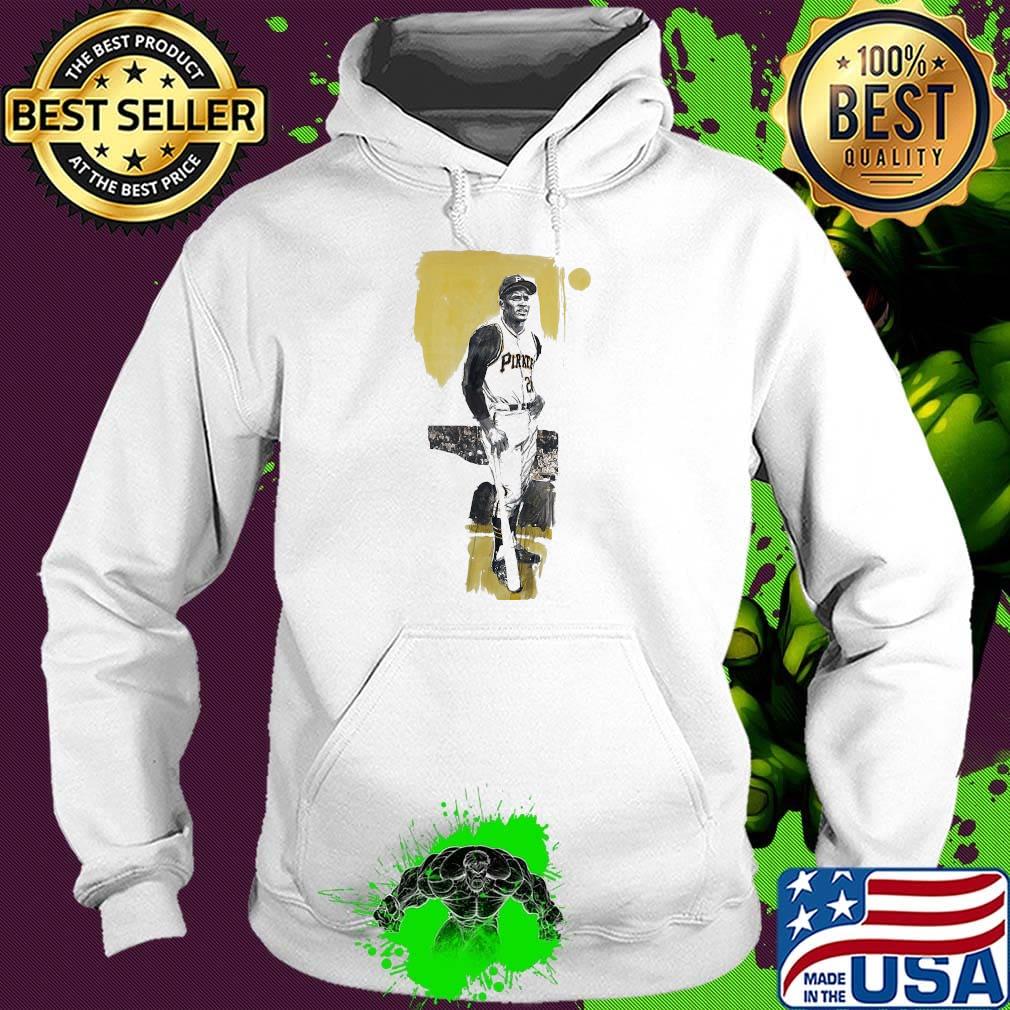Roberto clemente pittsburgh pirates baseball team art colors s Hoodie Roberto clemente pittsburgh pirates baseball team art colors s Hoodie