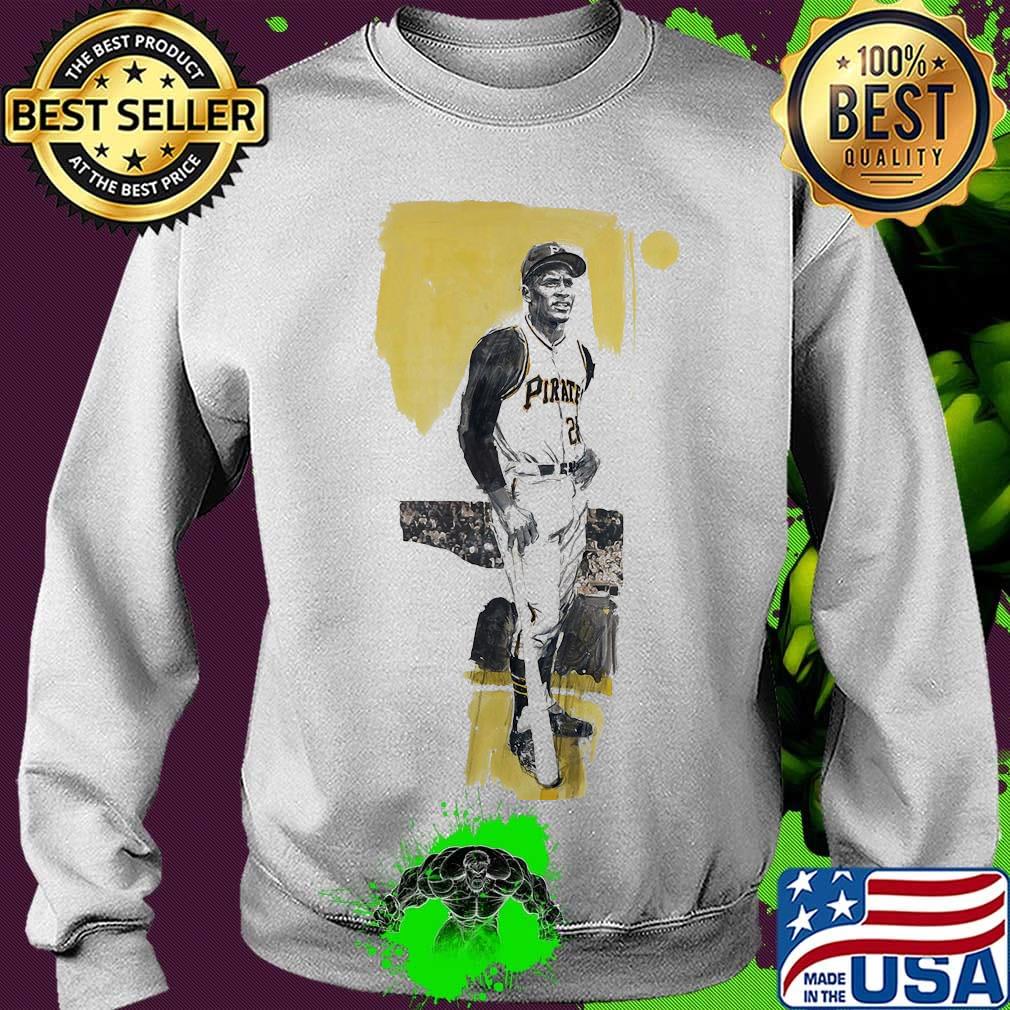 Roberto clemente pittsburgh pirates baseball team art colors s Sweater Roberto clemente pittsburgh pirates baseball team art colors s Sweater