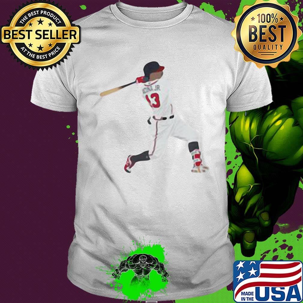 Ronald acuña jr. Atlanta braves baseball team shirt