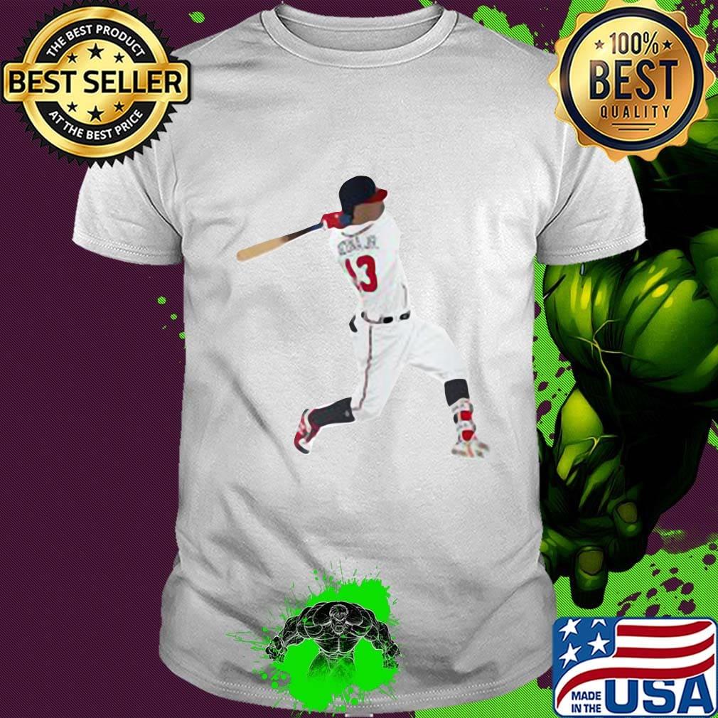 Ronald acuña left fielder atlanta braves baseball shirt