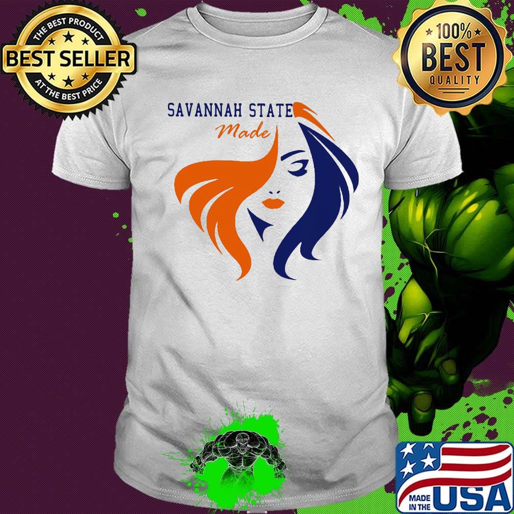 Savannah state made girl shirt