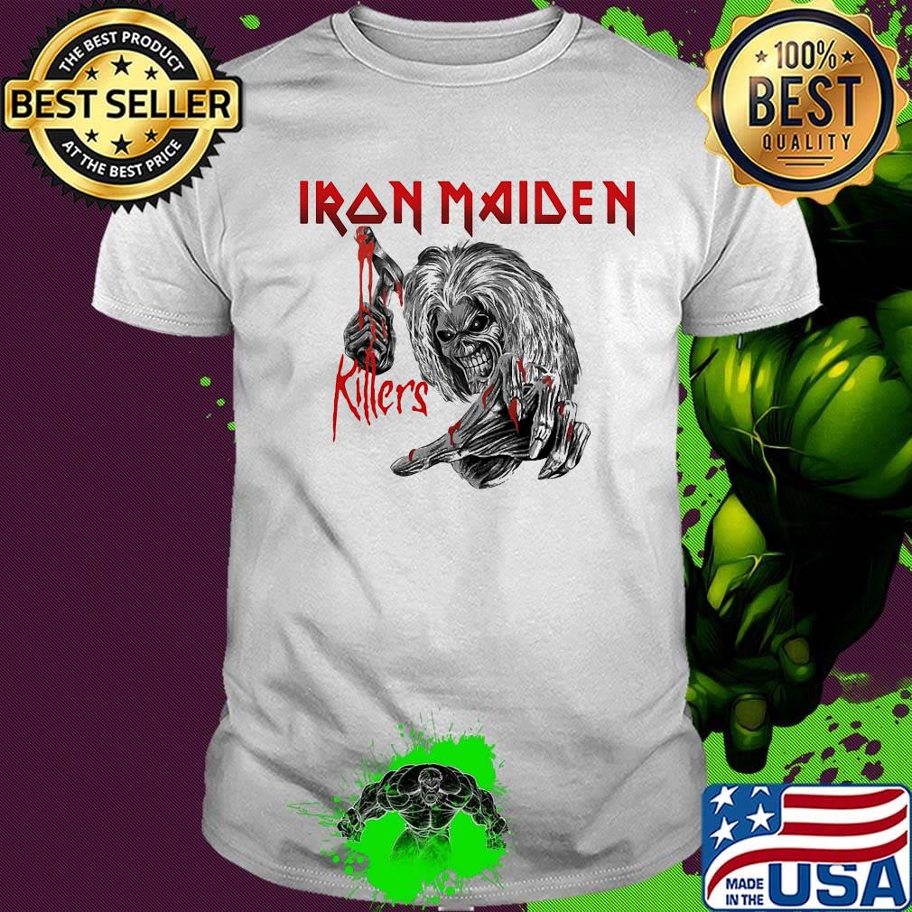 Skull iron maiden killers shirt