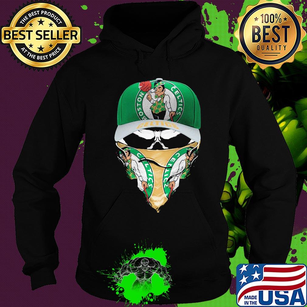 Skull mask boston celtics basketball s Hoodie Skull mask boston celtics basketball s Hoodie