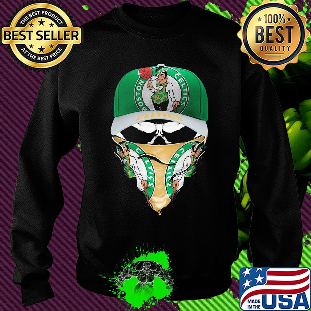 Skull mask boston celtics basketball s Sweater Skull mask boston celtics basketball s Sweater