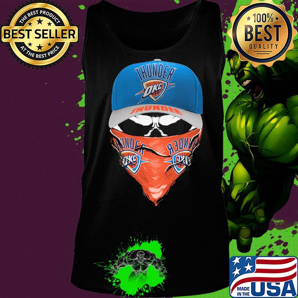 Skull mask oklahoma city thunder basketball logo s Tank top Skull mask oklahoma city thunder basketball logo s Tank top
