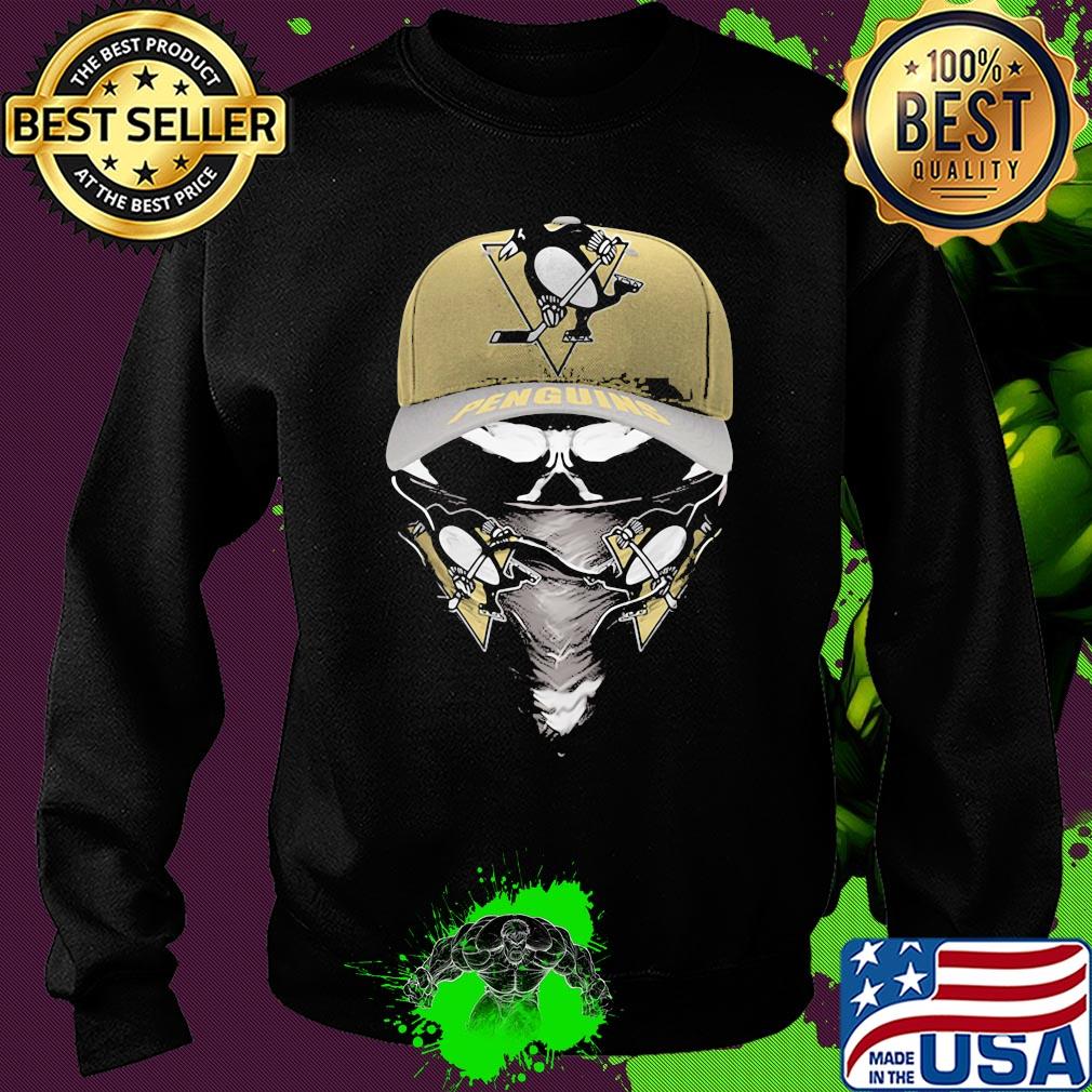Skull mask pittsburgh penguins hockey logo s Sweater Skull mask pittsburgh penguins hockey logo s Sweater
