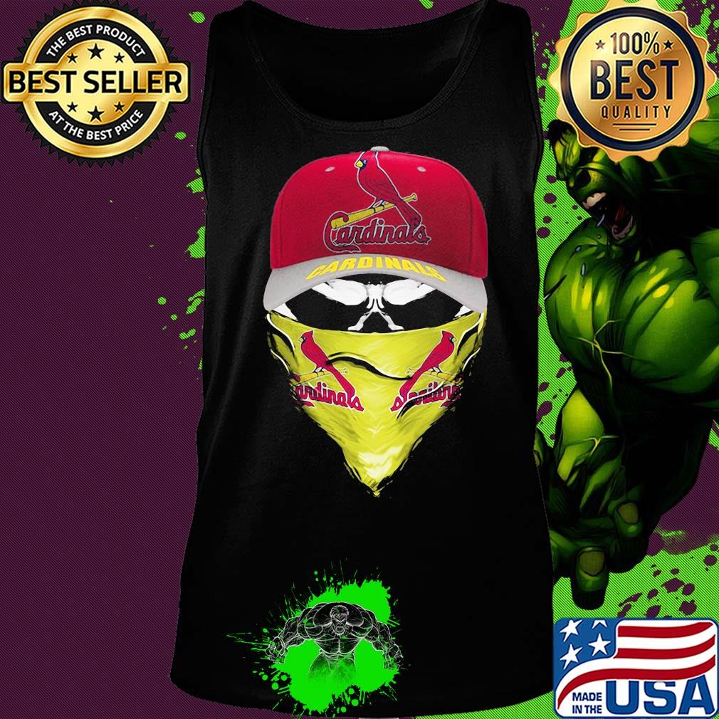 Skull mask st. Louis cardinals baseball s Tank top Skull mask st. Louis cardinals baseball s Tank top