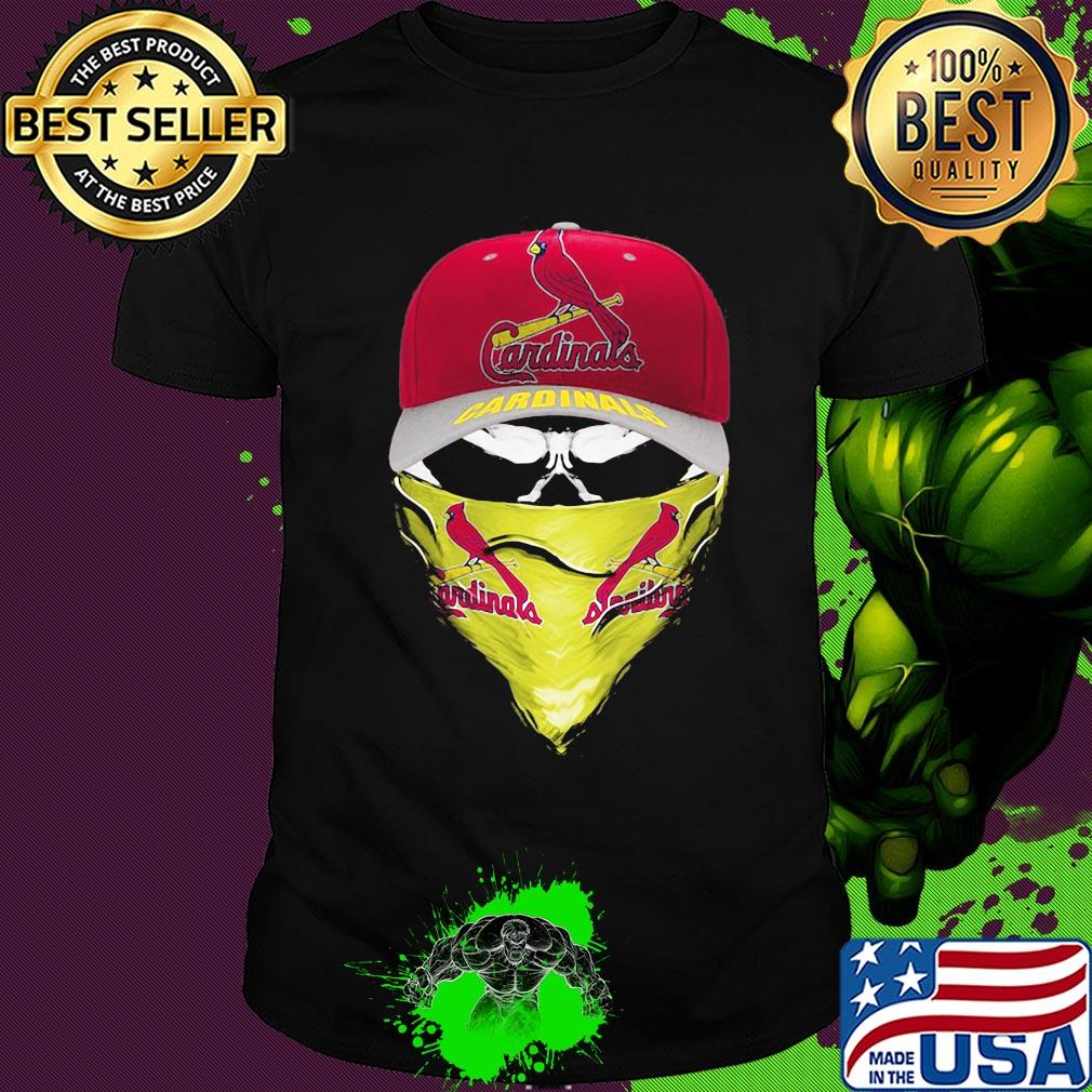Skull mask st. Louis cardinals baseball shirt Skull mask st. Louis cardinals baseball shirt