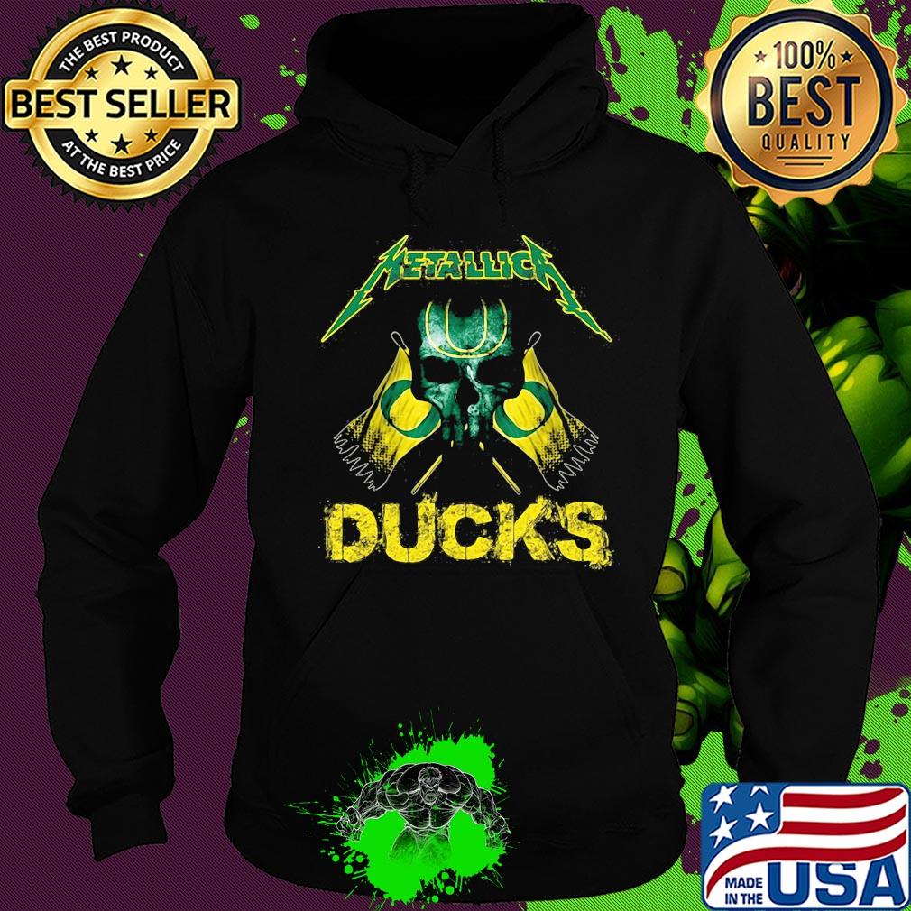 Skull metallica oregon ducks flag s Hoodie Skull metallica oregon ducks flag s Hoodie