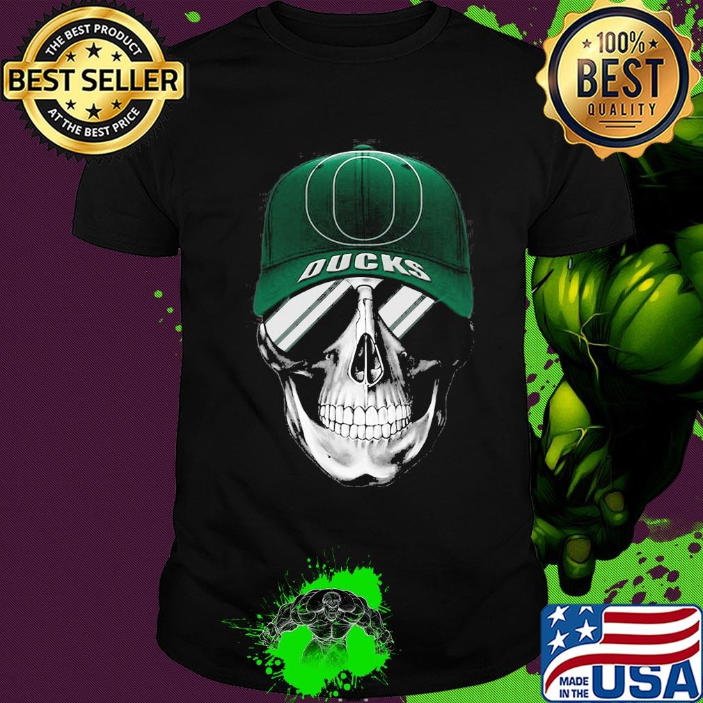 Skull smile oregon ducks shirt Skull smile oregon ducks shirt
