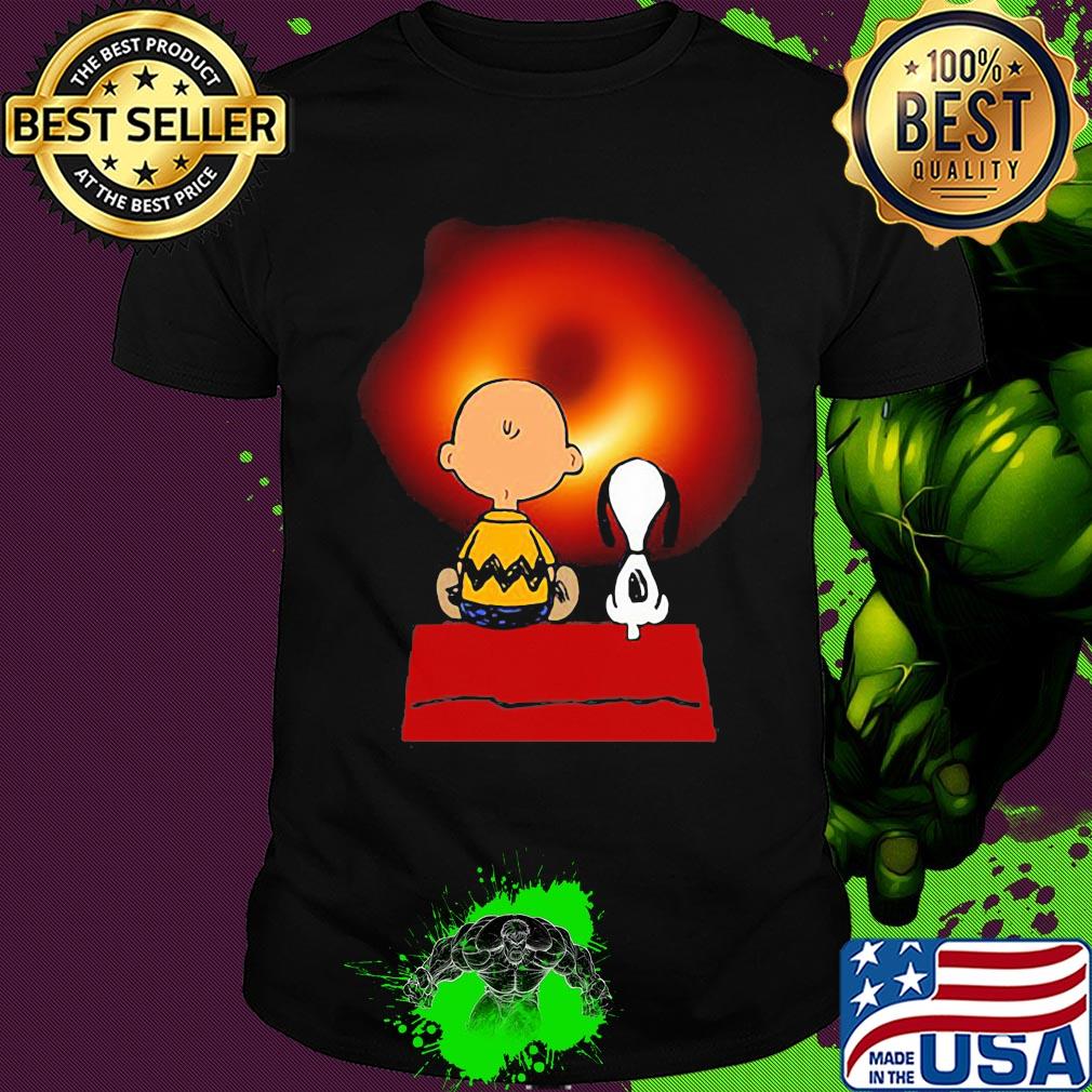Snoopy and charlie brown see the sunset shirt