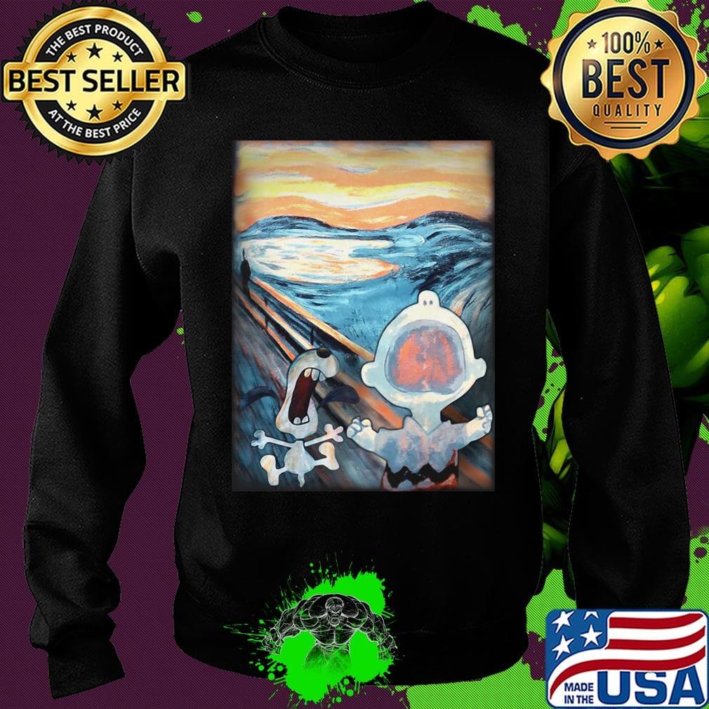 Snoopy and charlie brown van gogh starry night s Sweater Snoopy and charlie brown van gogh starry night s Sweater