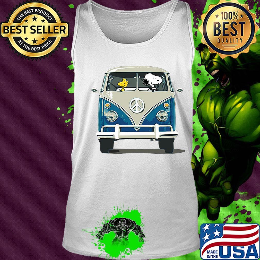 Snoopy and woodstock driving bus s Tank top Snoopy and woodstock driving bus s Tank top