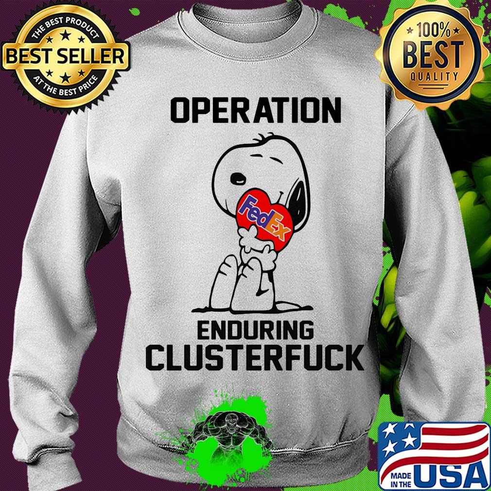 Snoopy hug heart fedex operation enduring clusterfuck s Sweater Snoopy hug heart fedex operation enduring clusterfuck s Sweater