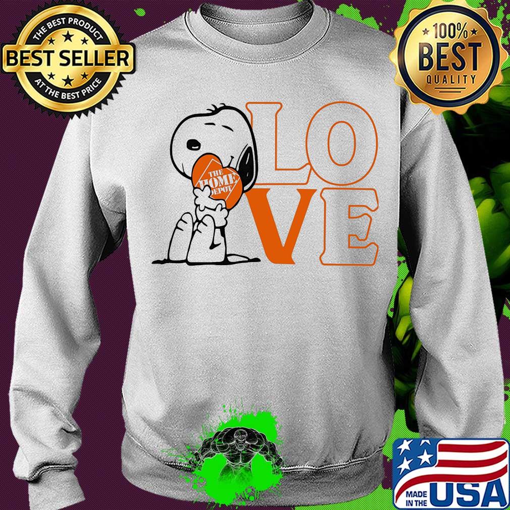 Snoopy hug heart love the home depot s Sweater Snoopy hug heart love the home depot s Sweater