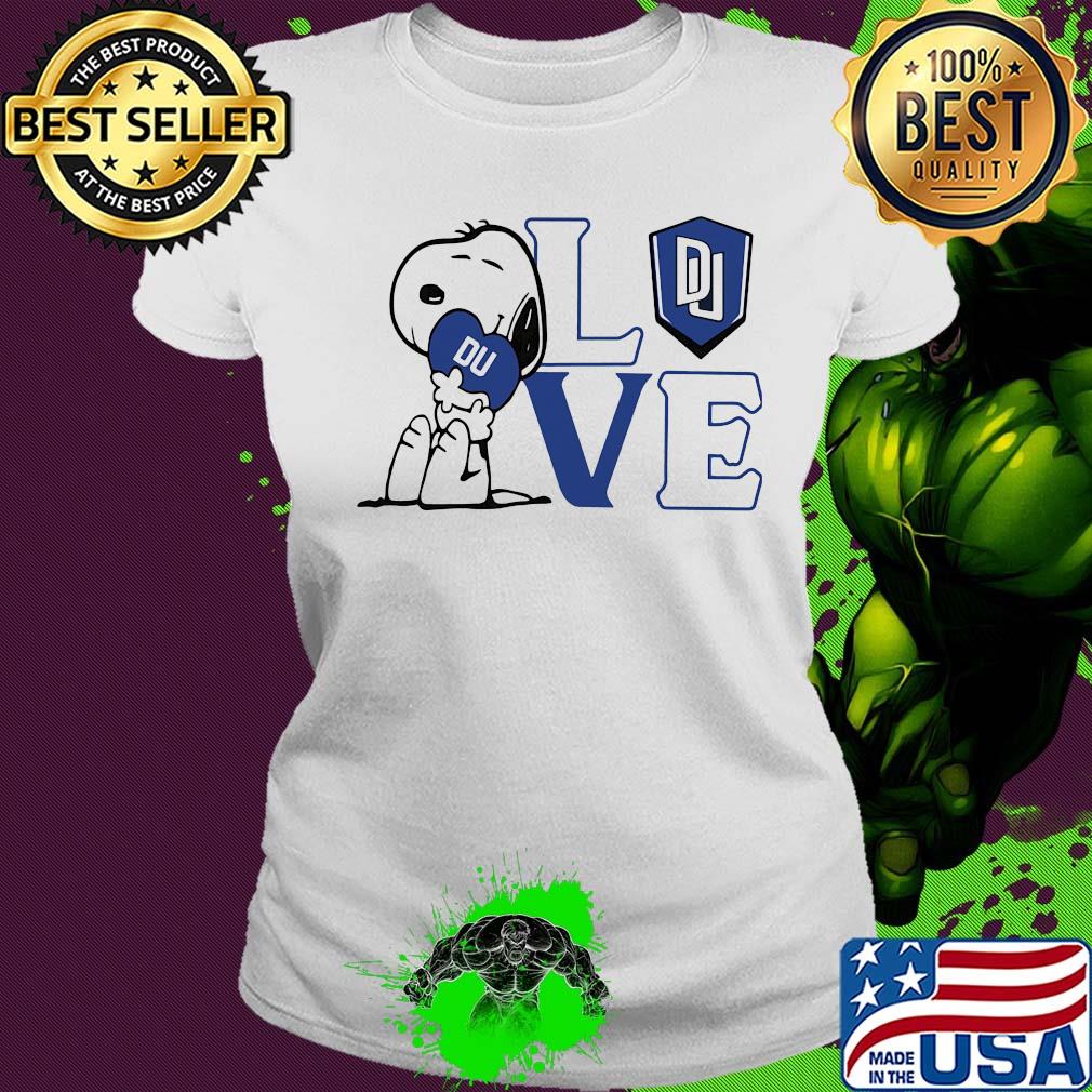 Snoopy love du dillard university heart s Ladies tee Snoopy love du dillard university heart s Ladies tee