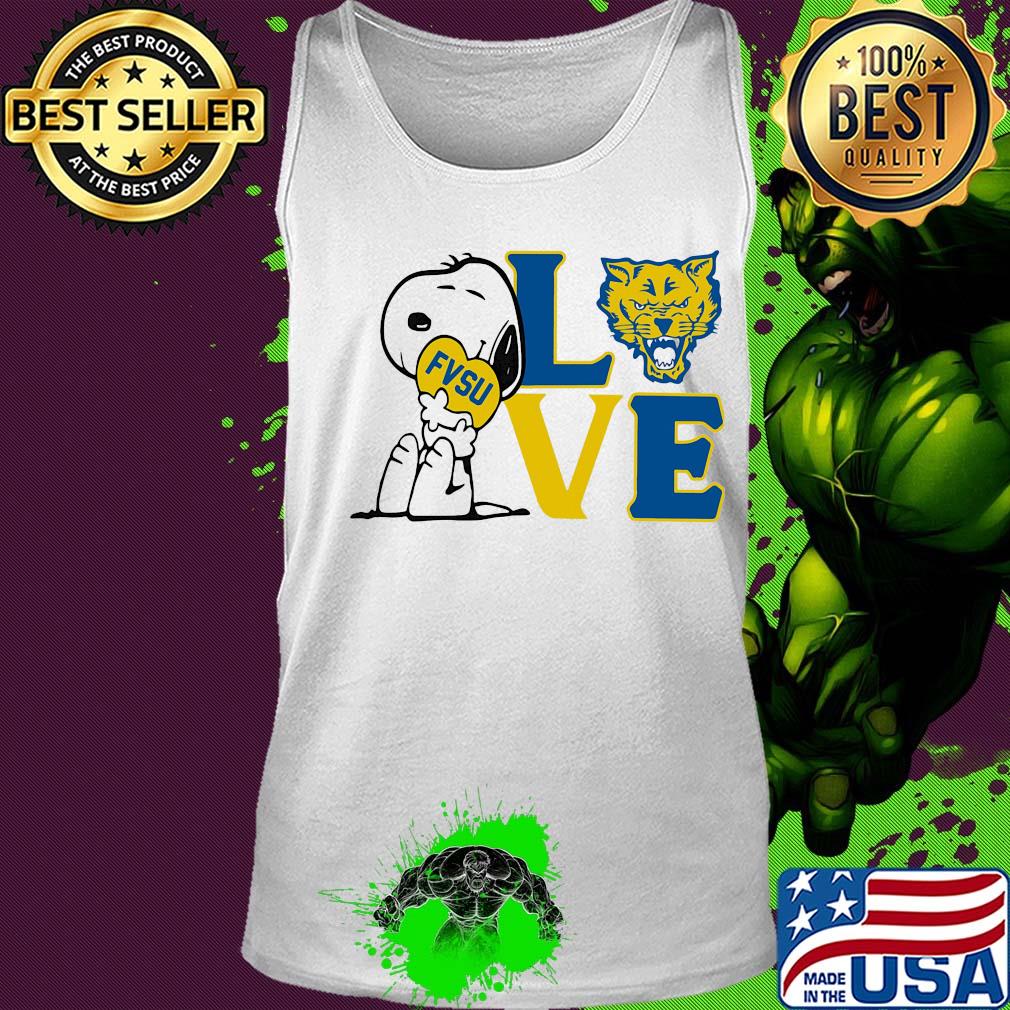 Snoopy love fvsu fort valley state university heart s Tank top Snoopy love fvsu fort valley state university heart s Tank top